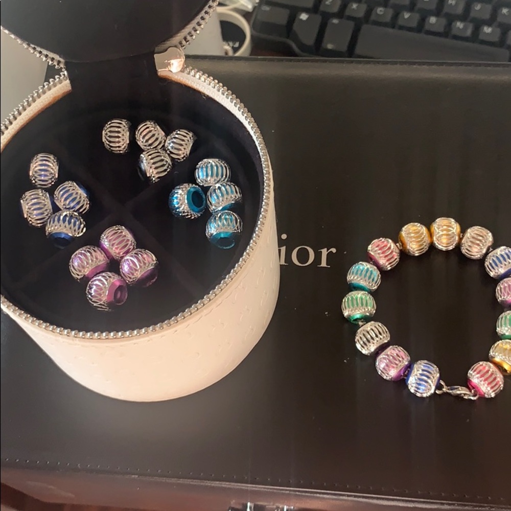 Cute Christmas balls for bracelet set of 16